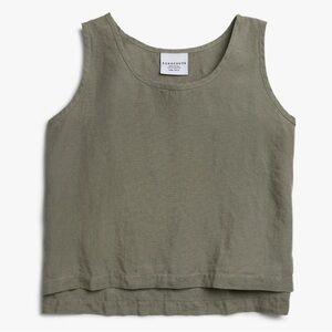 Parachute Boxy Crop Tank Top